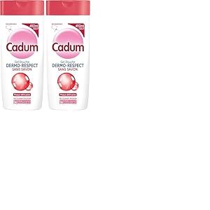 Cadum Gel douche Dermo-Respect 450ml (Lot de 2)