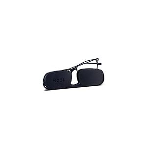 NOOZ Optics - Lunettes Loupe - de Lecture - Montures ultra-l&eacute;g&egrave;res en Nylon (17g) - Etui ultra-compact pour les porter au Quotidien - Anti-rayures Anti-Reflets - Rectangulaire - Navy - 3