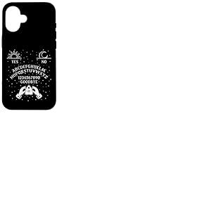 Ouija Planche Gothique Ouija Païenne Satanique Paranormal Halloween Coque pour iPhone 16