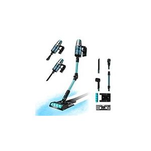 Cecotec Aspirateur Balai sans Fil Conga Rockstar 7500 Astral ErgoWet Animal. 680W, 4 en 1, 30 kPa, Brosse d'Aspiration, Réservoir d'eau, Accessoires pour Animaux, Autonomie 90 Minutes