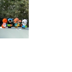 ODS - Bing - Lot de 4 Personnages pour Salle de Bain Deluxe, 10 cm, mat&eacute;riau PVC, &acirc;ge recommand&eacute; 6 m+