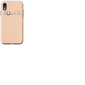Cheval Fer &agrave; Cheval Cardiogram Cavaliers Chevaux Cheval Coque pour iPhone XR