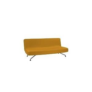 Martina Home Tunez Housse de canapé clic clac, Polyester Coton, Jaune Moutarde