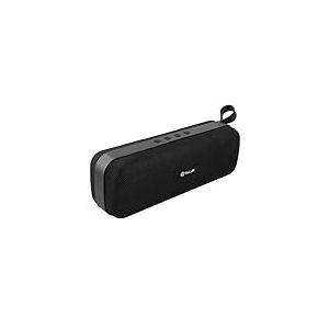 TELLUR Loop Enceinte Bluetooth Portable Stéréo, 10W, Technologie TWS True Wireless Stereo, Radio FM Portable, Fonction Mains Libres, Port USB, Fente MicroSD/TF, Jack AUX 3,5 mm, BT 5.0, Noir