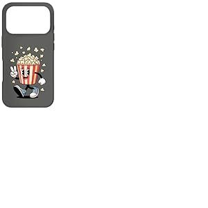 Funny Cartoon Popcorn Bucket Snack Movie Lover Design Coque pour iPhone 17 Pro