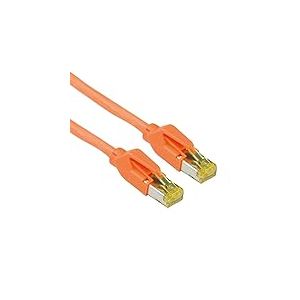 Draka Comteq Cat.6a 10m câble de réseau Cat6a S/FTP (S-STP) Orange - Câbles de réseau (10 m, Cat6a, S/FTP (S-STP), RJ-45, RJ-45, Orange)