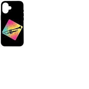 Art Trompette Cool pour Trompettiste ou Amateur Trompette Coque pour iPhone 16