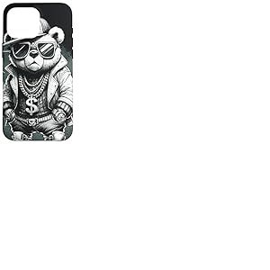 Hip Hop Ours Cool Streetwear Swag Coque pour iPhone 16 Pro Max