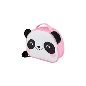 Polar Gear Sac &agrave; d&eacute;jeuner sensoriel avec doublure facile &agrave; nettoyer, EVA, motif panda noir et blanc
