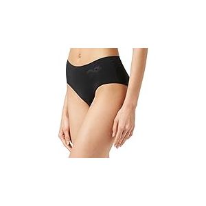 Sloggi Femme Zero One Midi Boxer, Noir, XL EU