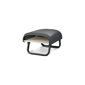 Enders® PACO™ 31306 Four à pizza, pierre à pizza, thermomètre, brûleur en acier inoxydable, 4 kW, pierre à pizza cordiérite, brûleur en acier inoxydable réglable en continu, noir