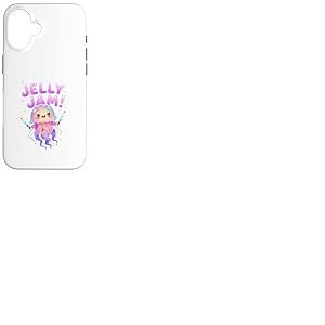 Jelly Jam &ndash; Conception de Musique oc&eacute;anique de m&eacute;duses de Coque pour iPhone 16