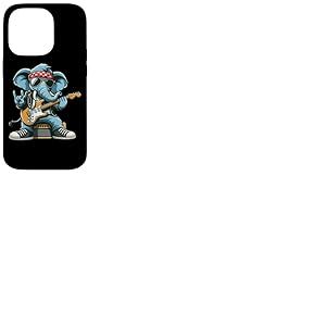 Guitare à Bascule éléphant Cool Attitude Coque pour iPhone 14 Pro