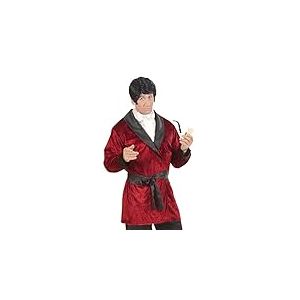 W WIDMANN MILANO Party Fashion - Costume Casanova, veste en velours, bordeaux, Playboy, d&eacute;guisements de carnaval