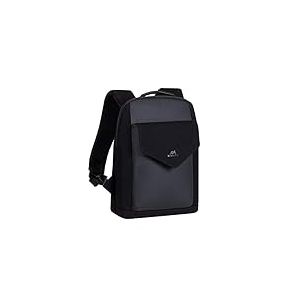 RivaCase 8521 Sac &agrave; Dos Noir Canvas Urban