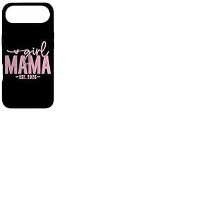 Girl Mama Est 2026 Pregnancy Reveal Mom to Be New Mommy Coque pour iPhone Air