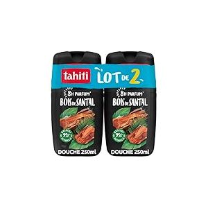 TAHITI - Gel Douche Parfum 8h Bois de Santal - 250 ml x2