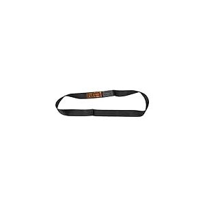 PETEX 47100004 ceinture de levage jetable WLL 750 kg, longueur 0,75 m, circonférence 1,5 m, largeur 48 mm, noire, 1 pièce