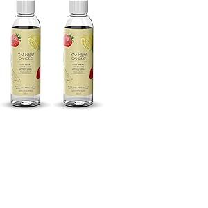 YANKEE CANDLE Signature Recharge brins diffuseur | Limonade glac&eacute;e aux Fruits Rouges | 200 ML | Jusqu&rsquo;&agrave; 20 semaines de Fragrance | Cadeau Parfait pour Les Femmes (Lot de 2)