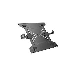 Mount-It! Plateau de Montage VESA pour Ordinateur Portable | Fixation pour Bras de Support pour Ordinateur Portable | Plateau ventilé pour Ordinateur Portable