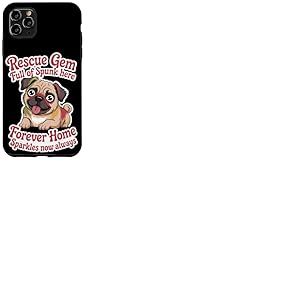 Rescue Dog Lover Women Men Cute Pet Loyal Animal Niche Humour Coque pour iPhone 11 Pro Max