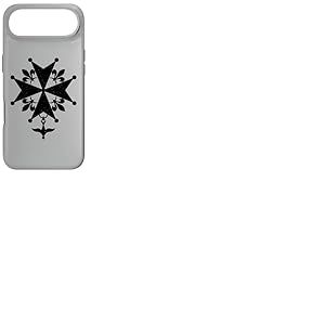 Croix huguenote fran&ccedil;aise protectrice Symbole calvinisme Coque pour iPhone Air