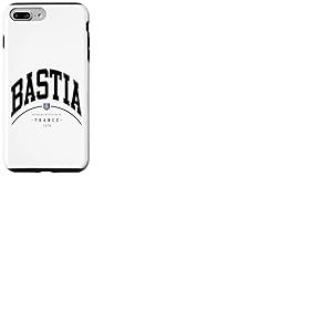 Bastia France Voyage Famille France Bastia Souvenir Bastia Cadeau Bastia Coque pour iPhone 7 Plus/8 Plus