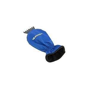 MICHELIN 009495 Gratte-Givre avec Gant Doublé Polaire – Lame Polycarbonate 10cm + Griffes, Manche Rond Ergonomique, Protection Main imperméable, grattoir antigivre Pare-Brise Hiver Voiture