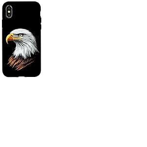 Aigle Pygargue &agrave; T&ecirc;te Blanche Aigle Royal Pygargue &agrave; Queue Coque pour iPhone X/XS