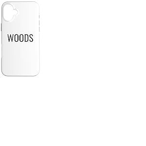 Woods Coque pour iPhone 16 Plus