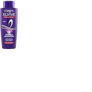 L'Oréal Paris Shampooing Antijaune Color Vive Purple Shampooing Antijaune pour cheveux éclaircis, blonds, décolorés et gris, 200 ml