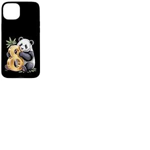 C'est mon ème anniversaire Panda 8 ans Panda B-Day Coque pour iPhone 15 Plus