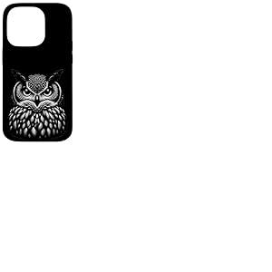 Hibou - Oiseau sombre effrayant Coque pour iPhone 14 Pro
