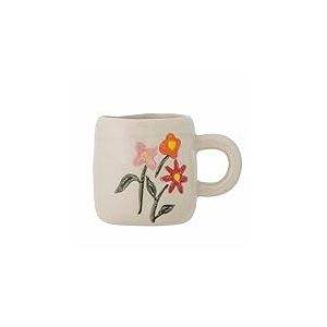 Bloomingville Millie Tasse en gr&egrave;s, blanche, 110 ml, design &eacute;l&eacute;gant, passe au lave-vaisselle, 82061378