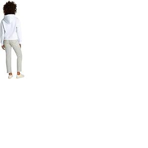 Tommy Hilfiger Sweat à Capuche Femme avec Logo, Bleu (Breezy Blue), M