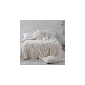 Burrito Blanco Couvre-lit d'hiver en Molleton pour lit de 135 cm (+ Dimensions Disponibles) | Design 439 | Couleur crème (230 x 260 cm)