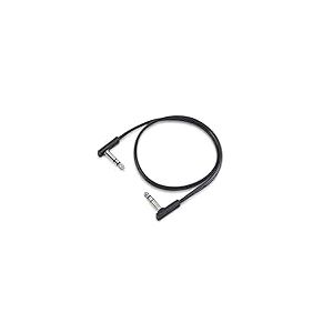 ROCKBOARD by Warwick C&acirc;ble plat TRS - 60 cm / 23 5/8" - C&acirc;ble audio - Compatible avec Haut-parleur, Amplificateur, Microphone, Lecteur de musique, &Eacute;couteur, Projecteur