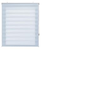 Blindecor Store Enrouleur sur Mesure Nuit et Jour - Couleur Bleu Ciel - 80 x 250 cm (Largeur x Hauteur) - Dimensions du Tissu 77 x 245 cm - Store de Nuit et Jour