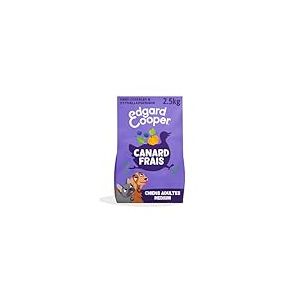 Edgard & Cooper Croquettes sans c&eacute;r&eacute;ales pour Chiens Adultes Medium (2,5 kg), Canard Frais, Fibres &eacute;quilibr&eacute;es pour Une Digestion Saine, Recette hypoallerg&eacute;nique, sans Farine Animale