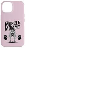 Anime Muscle Mommy Weightlifting Fitness Girl Aesthetic Coque pour iPhone 14
