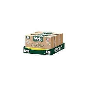 Nett 100% Coton Bio 16 Tampons Normal (Lot de 3)