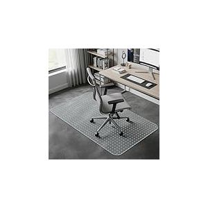 COSYLAND Tapis de Chaise de Bureau pour Moquette - 90 x 120 cm - Tapis de Sol en PVC avec Clous en Plastique antid&eacute;rapants - Protection imperm&eacute;able et antid&eacute;rapante pour Chaise de Bureau avec Dos
