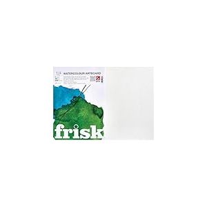 Frisk Tableaux d'art à l'aquarelle, Papier, Blanc, 1/4 Imperial (280 x 380mm)
