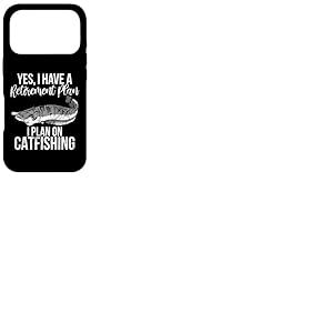 Oui J'Ai Un Plan de Retraite Je pr&eacute;vois de p&ecirc;cher au Chat Poisson-Chat Coque pour iPhone 17 Pro