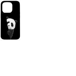 Tableau d'art Mignon Panda stylis&eacute; Ourson Panda Coque pour iPhone 15 Pro