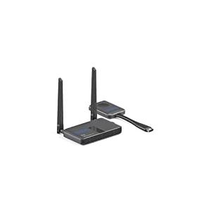 PureLink® Wireless-HDMI Set, Transmission HDMI sans Fil, Full HD, 1080p, Transmission Non compressée jusqu'à 30 mètres de Distance, Ensemble dongle émetteur et récepteur, Noir