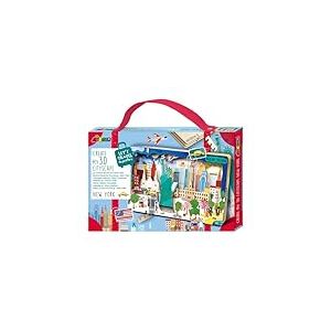 Avenir 6305080 - Kit de Bricolage 3D - New York - Puzzle Miniature en Bois - Cadeau de décoration pour Adultes et Enfants à partir de 6 Ans