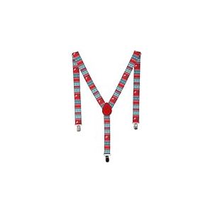 Folat 63784 Bretelles - Fairisle - Cozy Christmas Couleurs de No&euml;l - Accessoire No&euml;l, De No&euml;l Photo Accessoires de f&ecirc;te