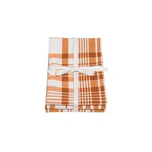 Dexam Love Colour Lot de 3 torchons Extra Larges Terracotta