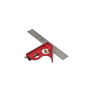&Eacute;querre combin&eacute;e Faithfull 150 mm (6 po) &ndash; Outil de mesure et de tra&ccedil;age multifonction avec r&egrave;gle en acier inoxydable, niveau &agrave; bulle et pointe &agrave; tracer pour le travail du bois et du m&eacute;tal